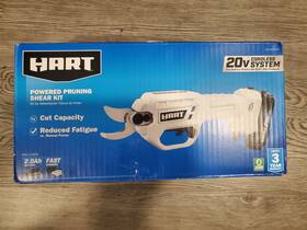 Hgcs041vnm Hart 20v Pruning Shear Kit Batt Charger