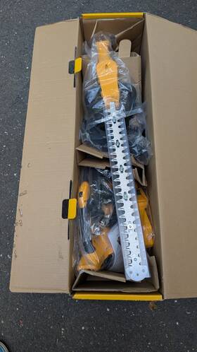 Hp-l20sh Hein Pro New 3-pc Cordless Hedge Trimmer Leaf Blower String Combo Kit Takes Dewalt 20v