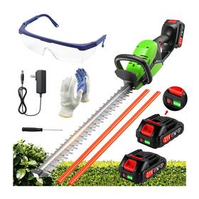 Hjlyzya 719559456519 Electric Hedge Trimmers 21v Cordless Trimmer With Battery And Charger Inc