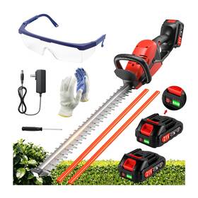 Hjlyzya 719559456533 Electric Hedge Trimmers 21v Cordless Trimmer With Battery And Charger Inc