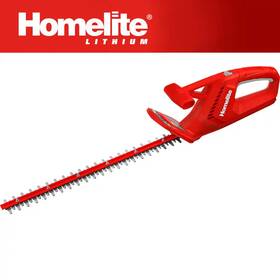 Homelite 711181528459 12v Lithium 18 Inch Cordless Hedge Trimmer With Internal 2.5 Ah Battery And Charg