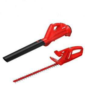 Hombl10-hdg Homelite Cordless Blower Hedge Trimmer 12v 90-mph 160-cfm With Batteries Chargers