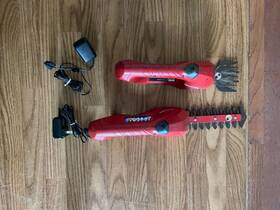 Utt44173 Homelite Utt44174 2x Homelife 7.2v Shrubber And Ut44174 4.8v Shear With Chargers