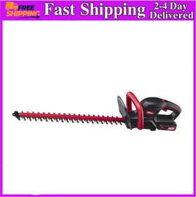 1300 Hyper Tough 972670487446 20v Max 22-inch Cordless Battery Powered Hedge Trimmer Rpm