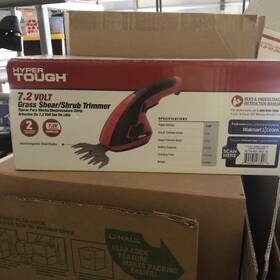 Ht19-401-003-20 Hyper Tough 7.2v Grass Shear / Edge Trimmer Electric Wireless Portable Compact