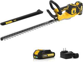 Llj-50 Imoumlive Hedge Trimmer Cordless Battery Charger Included 22 Inch Electric Bush Shrub Edge