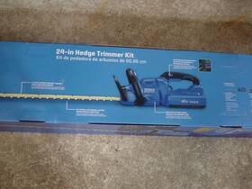 Kobalt 104a-03 Gen 4 40v Max Cordless Hedge Trimmer 24 Inch With Battery And Charger-new
