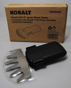 5619590 Kobalt 195532003060 8 Inch Replacement Grass Shear Shrubber Blades #5619590. For 24 Volt Models
