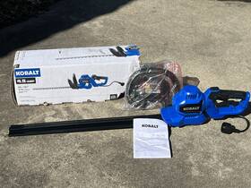 264-06 Kobalt 841821059156 New 4.5 Amp 26 Inch Corded Electric Hedge Trimmer Kht Open Box