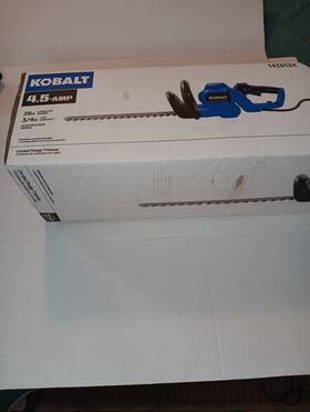 Spm3200 Kobalt Hedge Trimmer 4.5 Amp 26 Inch Blade New Unopened 5year Guarantee