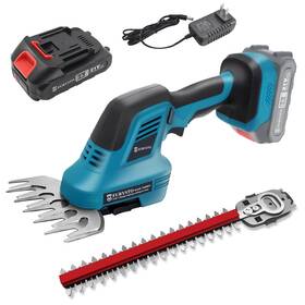 Kolerflo 751757408938 Electric Hedge Trimmer Cordless 21v Mini Purning Shears Handheld Bu