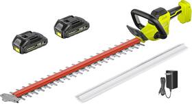 Komasty 711181437560 22 Inch Hedge Trimmer Cordless With 2 Batteries And Charger 20v Handheld Electr