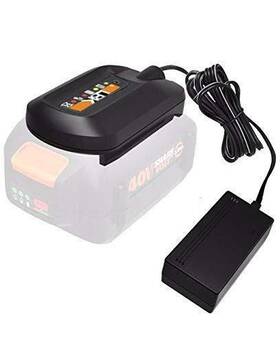 Wa3747 Lbk 692278289593 Charger For Compatible With Worx 40v Max Lithium Battery T