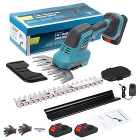 Ldyso 934839328476 20v 2 In 1 Electric Cordless Hedge Trimmer