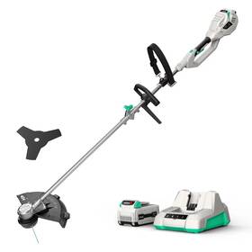 U1gt17112 Litheli 40v 14 Inch 2-in-1 Cordless String Trimmer / Brush Cutter With