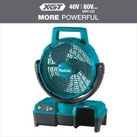 Cf001gz Makita Jobsite Fans 9.25 Inch 40v Xgt Cordless Plastic Indoor/outdoor Power Tools