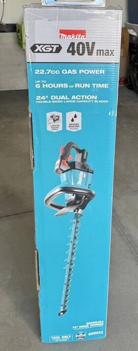 Ghu027 Makita Cordless Hedge Trimmer 18v New In Box With 40 Volt Battery