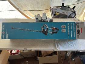 Ghu02z Makita New 40v 24 Inch Cordless Hedge Trimmer Bare Tool