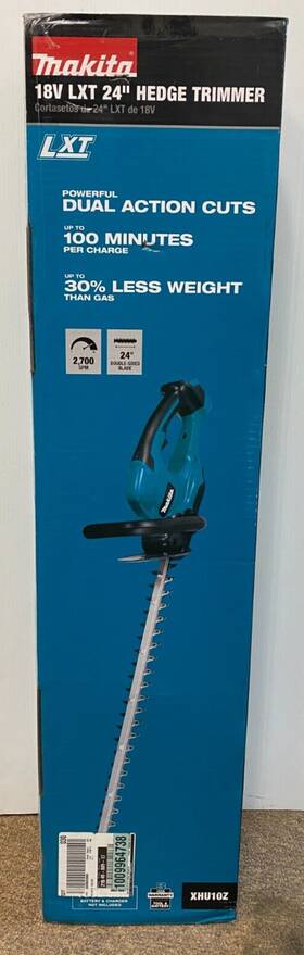 Xhu10z Makita Ma6 18v Lxt 24 Inch Lithium-ion Cordless Hedge Trimmer - Bare Tool