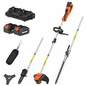 Ml8a213 Maxlander 40v 4-in-1 Multi Garden Tools Cordless Hedge Trimmer Weed