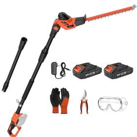 Sf8j318-2 Maxlander Hedge Trimmer 18-inch Cordless Pole 16-feet Max Reach Tr