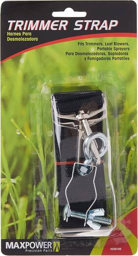 339195 Maxpower Universal Trimmer Shoulder Strap Black
