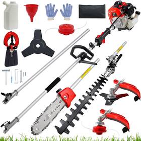 Ht4in1-2 Maxtra 5in1 Gas Hedge Trimmer 42.7cc 2-stroke 16-ft Reach Cordless Long Pole Cha Inch