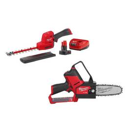 2533-21-2527-20 Milwaukee Hedge Trimmers 8 Inch 12v Lithium-ion Brushless Cordless Kit 2-tool