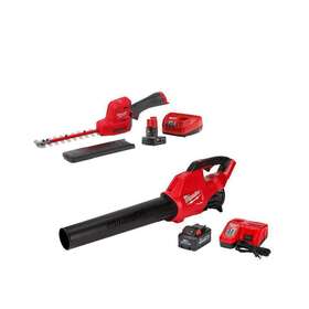 2533-21-2724-21hd Milwaukee Hedge Trimmer Kit 12v Brushless Leaf Blower 18v 120 Mph 450 Cfm