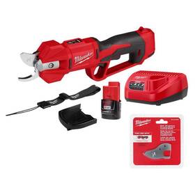 2534-21-48-44-2769 Milwaukee Cordless Hedge Trimmer Lithium Ion 12v Straight Shaft 2 Ah With Charger