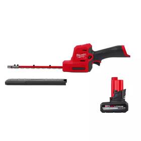 Milwaukee 313093754775 M12 Fuel 8 Inch 12v Lithium-ion Brushless Cordless Battery Hedge Trimmer With 5.0 Ah
