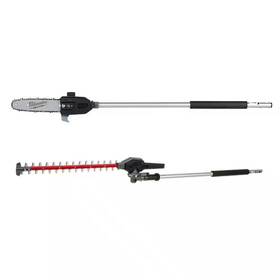 Milwaukee 445027174168 M18 Fuel Quik-lok 10 Inch Pole Saw Attachment And Hedge Trimmer