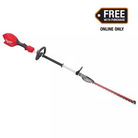 Milwaukee 445028078021 M18 Fuel 18v 20 Inch Brushless Cordless Battery Powered Short Pole Hedge Trimmer
