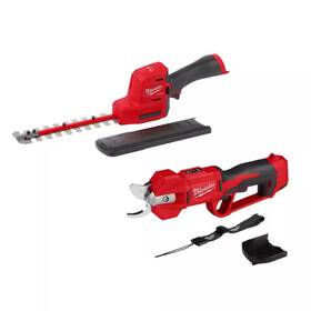 Milwaukee 445037032014 M12 Fuel 8 Inch 12v Lithium-ion Brushless Cordless Battery Hedge Trimmer With Br