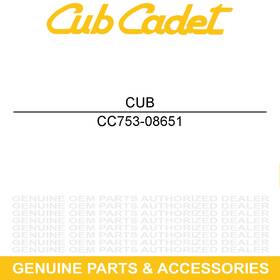 753-08651 Mtd Guard Hdg Trim Char Gry Cub Cadet Troy-bilt
