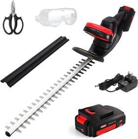 Mzk 445028516585 22.4ftft Cordless Hedge Trimmer 20v Bush Handheld Cutter Grass Sh