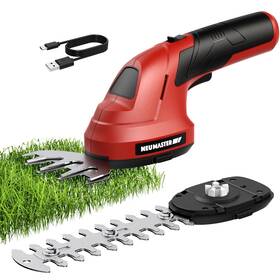 Ngs2073 Neu Master Cordless Grass Shear 2-in-1 Handheld Hedge Trimmer 7.2v Electric Trim