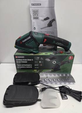 Parkside 052916011768 Cordless Grass Shear And Shrub Trimmer Pgsa 4 A2