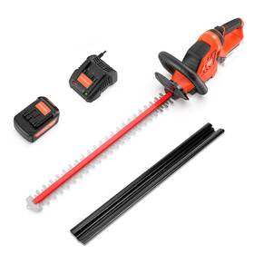 Paxcess 926417203633 Cordless Hedge Trimmer 22 Inch 20v Dual-action Blade Bush 4.0ah Batt