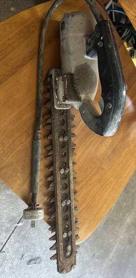 103r Porter-cable Vintage Model Electric Hedge Trimmer