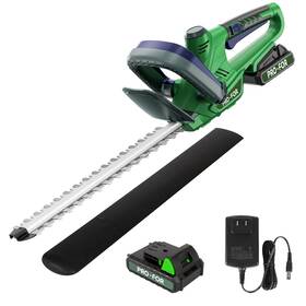 Profor55020ht Pro-for 20v Max Cordless Hedge Trimmer 22 Inch Dual-action Blade 1600rpm 3/5 Cut Dua