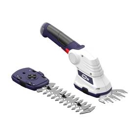 Qwd Js001 Cordless Hedge Trimmer 7.2v 4 Inch Shear And 8 Shrubber 2 In