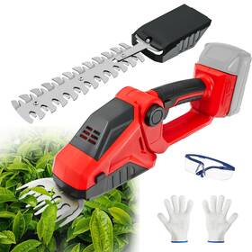 Ht001red Rexlelxb Cordless Hedge Trimmer For Milwaukee M18b2 18v Battery 2 In 1 Grass