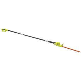 Adb9c9e2-d0f4-4 Ryobi 18in. One 18v 18 Inch Cordless Battery Pole Hedge Trimmer Tool Only Green