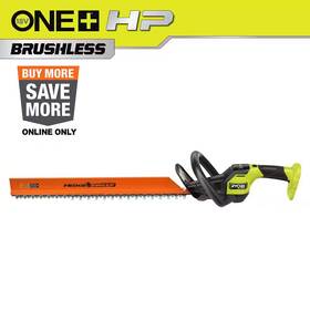 Ryobi 313092335302 One Hp 18v Brushless 24 Inch Cordless Battery Hedge Trimmer Tool Only