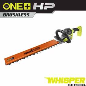Ryobi 445031511553 One Hp 18v Brushless Whisper Series 24 Inch Cordless Hedge Trimmer Tool Only