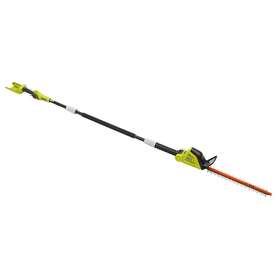 Ryobi 726084713376 Pole Hedge Trimmer 40-volt Lithium-ion Cordless Double-sided Blade