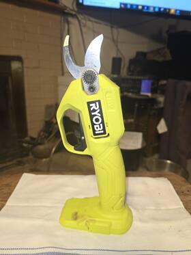 P2504vnm Ryobi 18v Cordless Pruner No Battery