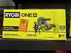 P29013btlvnm Ryobi One 18v Cordless Compact Battery Cultivator Tool Only P2909btl
