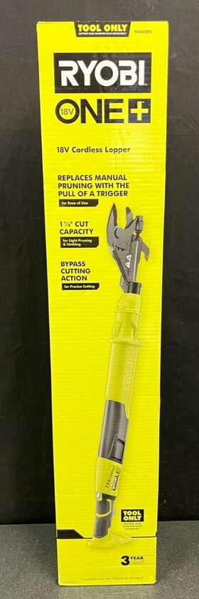 P4362btl Ryobi Lopper Tree Pruner/shear 18-volt Cordless Carbon Steel Blade Tool Only